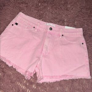 NWT Kancan Pink Denim Women Shorts